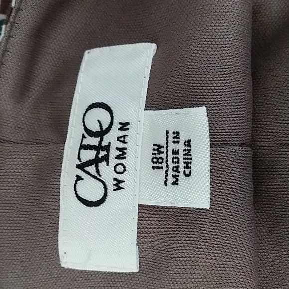 Fishtail Codet Skirt Stripe Plus Size 18W Cotton Fairycore Casual - Picture 4 of 8